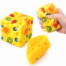 Carica l'immagine nel visualizzatore di Gallery, 2 squishy a cuneo per formaggio