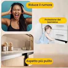 Carica l'immagine nel visualizzatore di Gallery, EVOTRADE Premi e Apri Universale per Ante, Push Pull per Mobili, Spingi e Apri per Sportelli della Casa, Apertura a Pres