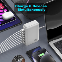 Carica l'immagine nel visualizzatore di Gallery, 200W Caricatore USB C Multiplo, Alimentazione USB a Spina Multipla