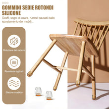 Carica l'immagine nel visualizzatore di Gallery, 40 Pezzi Tappi Per Sedie In Silicone,Gommini Sedie Rotondi,Coprigambe Sedie,Tappi Sedie Rotondi Silicone,Adatti Per Gamb