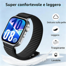 Carica l'immagine nel visualizzatore di Gallery, Coiwxmoi Cinturino sportivo compatibile con Huawei Watch Fit 4/4 Pro/3, Cinturini in nylon morbido per Huawei Watch Fit 