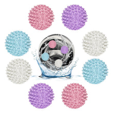 Carica l'immagine nel visualizzatore di Gallery, Lixiluxia 8 pezzi Palline per Asciugatrice, Palle Lavatrice, Sfere Asciugatrici, Sfera Palla Asciugabiancheria, Dryer Ba