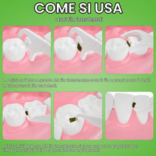 Carica l'immagine nel visualizzatore di Gallery, 200 Archetti Filo Interdentale Forcella, triplo pulito, facile e semplice da usare, funziona senza intoppi su denti stre
