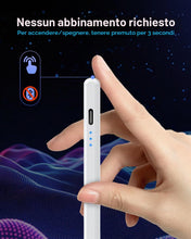 Carica l'immagine nel visualizzatore di Gallery, Penna per Apple iPad (2018-2025), USB-C 2X, ricarica rapida, sensibilità all'inclinazione e rejeczione del palmo, matita