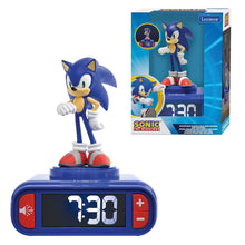 Carica l'immagine nel visualizzatore di Gallery, Lexibook, Sonic The Hedgehog, Sveglia con Luce Notturna di Sonic, Suoni e Melodie, Schermo LCD Retroilluminato, Luminoso