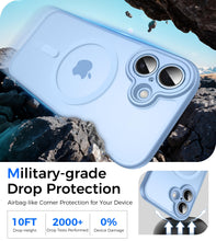 Carica l'immagine nel visualizzatore di Gallery, Natiiozie Magnetica Cover per iPhone 17, Compatibile con Mag Safe,Antiurto di Grado Militare,Protezione Completa Della F