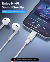 Carica l'immagine nel visualizzatore di Gallery, MoKo Adattatore USB-C a Lightning Audio Solo per DJI Mic Mini,Non per Altri