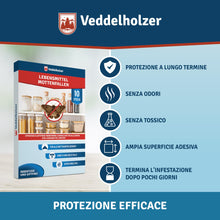 Carica l'immagine nel visualizzatore di Gallery, Veddelholzer 10 trappole per tarme da cibo con feromone, combatte efficacemente le tarme del cibo, monitoraggio delle ta