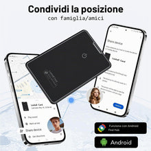 Carica l'immagine nel visualizzatore di Gallery, 2026 (solo Android) Smart Bluetooth Wallet Tracker Card 2 Pezzo Thin 2.5 mm