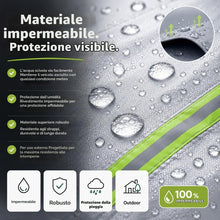 Carica l'immagine nel visualizzatore di Gallery, Copertura per auto - copertura per auto - copertura impermeabile per auto in argento - per tutti i tipi di coperture per