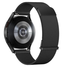 Carica l'immagine nel visualizzatore di Gallery, Amzpas Cinturino per Samsung Galaxy Watch 4/5/6/7 40mm 44mm, Cinturino in Acciaio,Metallo Magnete per Samsung Galaxy Wat