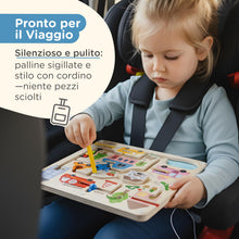 Carica l'immagine nel visualizzatore di Gallery, Nene Toys Labirinto Magnetico per Bambini dai 2 Anni, Gioco da Viaggio
