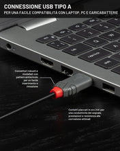 Carica l'immagine nel visualizzatore di Gallery, Lindy - Cavo Prolunga USB 2.0 Anthra Line 3 Metri, Connettore USB Tipo A Maschio a Femmina, velocità di Trasferimento Da