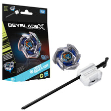 Carica l'immagine nel visualizzatore di Gallery, Beyblade X, set Starter Pack Strike Dran 4-50FF BX Infinity con trottola di attacco e lanciatore di Takara Tomy, trottol