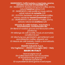 Carica l'immagine nel visualizzatore di Gallery, Bialetti Perfetto Moka Caffè Macinato, Gusto Nocciola - 1 x 250 gr