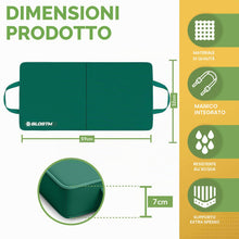 Carica l'immagine nel visualizzatore di Gallery, BLOSTM Cuscino per inginocchiarsi da Giardino Extra Spesso, Grande, Pieghevole, con Manici, in Memory Foam ad Alta densi