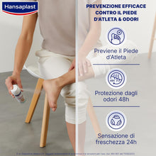 Carica l'immagine nel visualizzatore di Gallery, Hansaplast Spray Deodorante Protezione Piedi 2 in 1, 150 ml