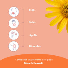 Carica l'immagine nel visualizzatore di Gallery, Patch Collo - Cerotti Effetto Caldo 24 ore, Arnica montana 5 Patch
