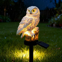 Carica l'immagine nel visualizzatore di Gallery, XVZ Lampade Solari per Esterni Giardino, Gufo statuette da giardino, luci solari decorazione per prato, terrazza, cortil