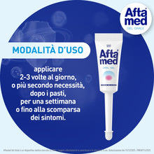 Carica l'immagine nel visualizzatore di Gallery, Aftamed Gel indicato per Afte e Lesioni del cavo orale - Tubetto da 10ml