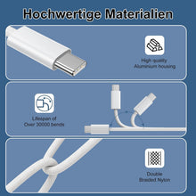 Carica l'immagine nel visualizzatore di Gallery, NIBIKIA Cavo USB C [2Pezzi/1M] 60W Cavo USB Type-C per iPhone 17 16 15