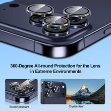 Carica l'immagine nel visualizzatore di Gallery, QHOHQ 3 Pezzi Pellicola Privacy per iPhone 17 Pro + 1 Set Protezione Fotocamera, 25°Anti-Spy Vetro Temperato, [12 Piedi 