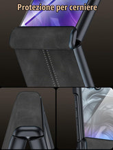 Carica l'immagine nel visualizzatore di Gallery, Custodia in Pelle per Motorola Razr 50 Ultra con Protezione a Cerniera e Protezione per Schermo, Cover di Lusso Sottile 