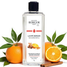 Carica l'immagine nel visualizzatore di Gallery, MAISON BERGER Ricarica Lampe Berger Orange de Cannelle, 1 L