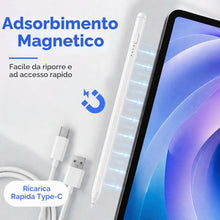 Carica l'immagine nel visualizzatore di Gallery, Pennino attivo universale compatibile con iPad, pennino per iPad, pennino Apple e tablet Samsung, pennino sottile ricari