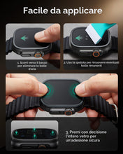 Carica l'immagine nel visualizzatore di Gallery, ESR Accessory Glass by Corning™ per Apple Watch Ultra 4/3/2/Ultra, Nero