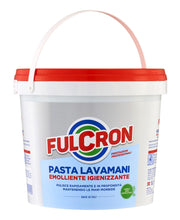 Carica l'immagine nel visualizzatore di Gallery, FULCRON 8208 Pasta Lavamani 5 L, Pasta Lavamani Igienizzante e Emolliente, Potere pulente e sgrassante, Ideale Anche per