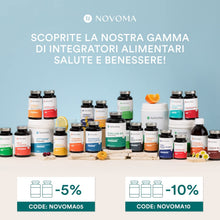 Carica l'immagine nel visualizzatore di Gallery, NOVOMA Vitamina C liposomiale 1000mg, Alta Biodisponibilità, Con Vit C liposomiale Quali®-C, Acido Ascorbico Puro, 90 Ca