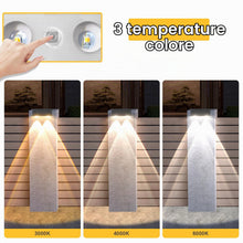 Carica l'immagine nel visualizzatore di Gallery, Liyade 4 Pezzi Lampade Solari da Esterno, 3 Temperature, IP65 Impermeabili