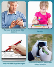 Carica l'immagine nel visualizzatore di Gallery, Confezione da 10 Penne Stylus per Touch Screen - Per Cellulare e Tablet