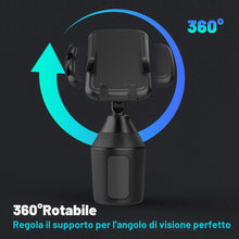 Carica l'immagine nel visualizzatore di Gallery, SEEKONE Supporto Universale per Cellulare per Auto, Portabevande per Smartphone, per Auto, Adatto a tutti gli smartphone