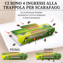 Carica l'immagine nel visualizzatore di Gallery, 25 Pezzi Trappole Scarafaggi e Blatte Atossico e Insapore Trappola per catturare Scarafaggi Blatte per Casa, Cucina, Sog