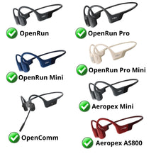 Carica l'immagine nel visualizzatore di Gallery, Caricatore compatibile con AfterShokz Shokz OpenRun OpenComm Aeropex - Cavo USB 1 metro ricarica magnetica per cuffie PH