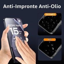 Carica l'immagine nel visualizzatore di Gallery, 2+2 Pezzi per Xiaomi Redmi Note 15 Pro 5G Vetro Temperato, Pellicola Vetro Temperato e Fotocamera Vetro temperato, 9H Pr