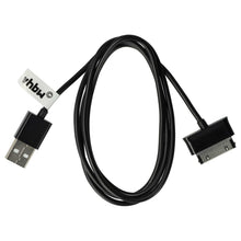 Carica l'immagine nel visualizzatore di Gallery, vhbw cavo dati USB compatibile con Samsung Galaxy P1000