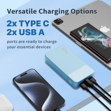 Carica l'immagine nel visualizzatore di Gallery, NOBIS 20000mAh 35W / Power Bank con USB-C Input/Output