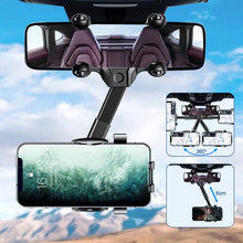 Carica l'immagine nel visualizzatore di Gallery, Porta Cellulare da Auto, Supporto per Telefono Universale per Specchietto Retrovisore per Auto, Supporto per Telefono Mu