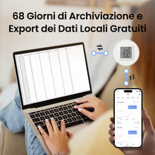 Carica l'immagine nel visualizzatore di Gallery, SwitchBot Termometro igrometro interno, igrometro digitale Bluetooth, termoigrometro con app, punto di rugiada/VPD/senso