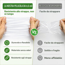 Carica l'immagine nel visualizzatore di Gallery, 3*4m Telo Serra Trasparente, Film in Plastica per Serra e Copertura Piante, Protezione dal Freddo Invernale e dal Sole, 