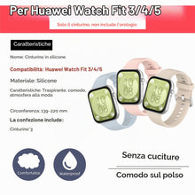 Carica l'immagine nel visualizzatore di Gallery, 3 Cinturini Compatibili con Huawei Watch Fit 5/4/3