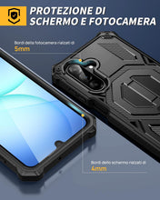 Carica l'immagine nel visualizzatore di Gallery, Lanhiem Cover per Samsung A18/A16/A17/A26 5G, 16FT Magnetica Antiurto, Nero