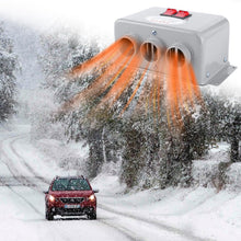 Carica l'immagine nel visualizzatore di Gallery, Tiiyee Sbrinatore Parabrezza, 12V 3 Fori Caldo Freddo Riscaldatore per Auto