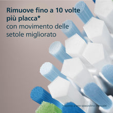 Carica l'immagine nel visualizzatore di Gallery, PHILIPS Sonicare C3 Premium Plaque Defence, testine di ricambio originali, nero, confezione da 2, HX9042/88, Nuovo, 2 Te