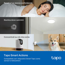 Carica l'immagine nel visualizzatore di Gallery, Tapo H110 Smart Hub IR IoT Matter per Sensori Tapo Alexa Siri Timer