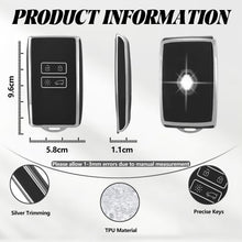 Carica l'immagine nel visualizzatore di Gallery, Cover Chiave Auto per Tessera Renault Captur 2 Clio 5 Megane 4 Zoe