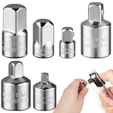 Carica l'immagine nel visualizzatore di Gallery, Flintronic Adattatore per bussola/riduttore, 1/2 "Drive Twist Nut Remover, Set di adattatori 1/4", 3/8", 1/2" per dadi, 